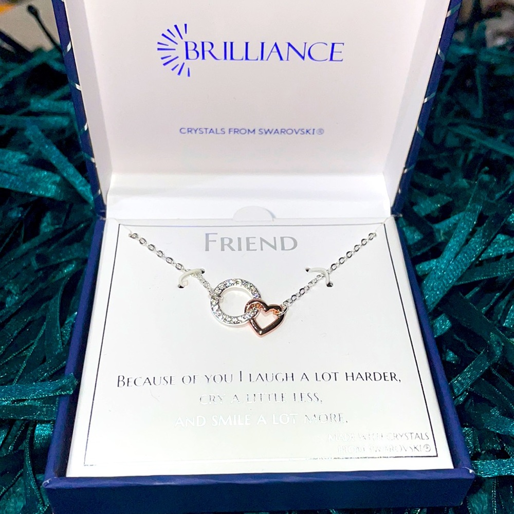 Brilliance by Swarovski Friendship Necklace